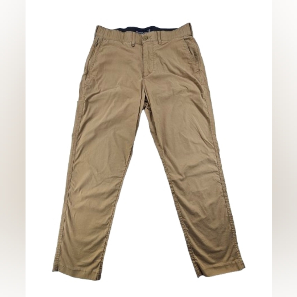 Abercrombie & Fitch Athletic Skinny Stretch Chino Pants Mens 30x30 Khaki Tan